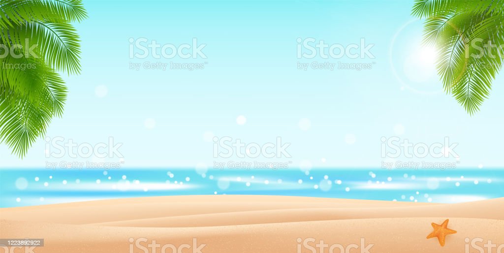 Detail Background Pantai Vector Nomer 20