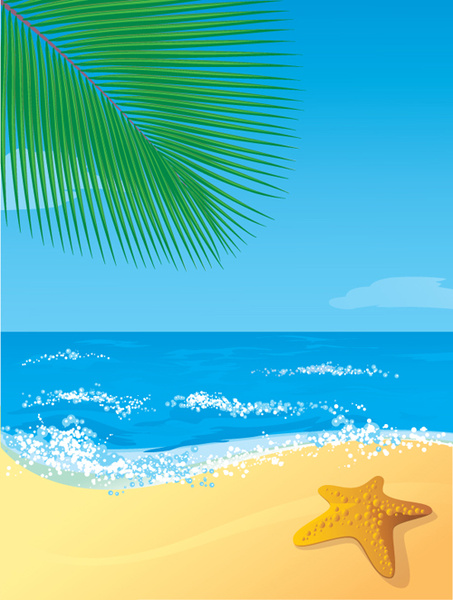 Detail Background Pantai Vector Nomer 49