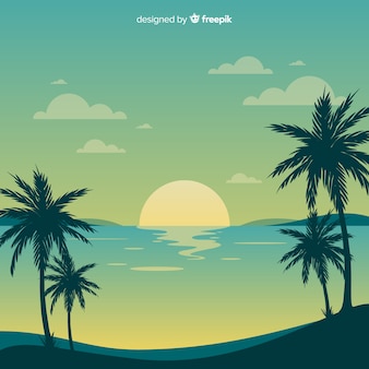 Detail Background Pantai Vector Nomer 56