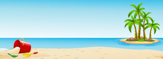 Detail Background Pantai Vector Nomer 9