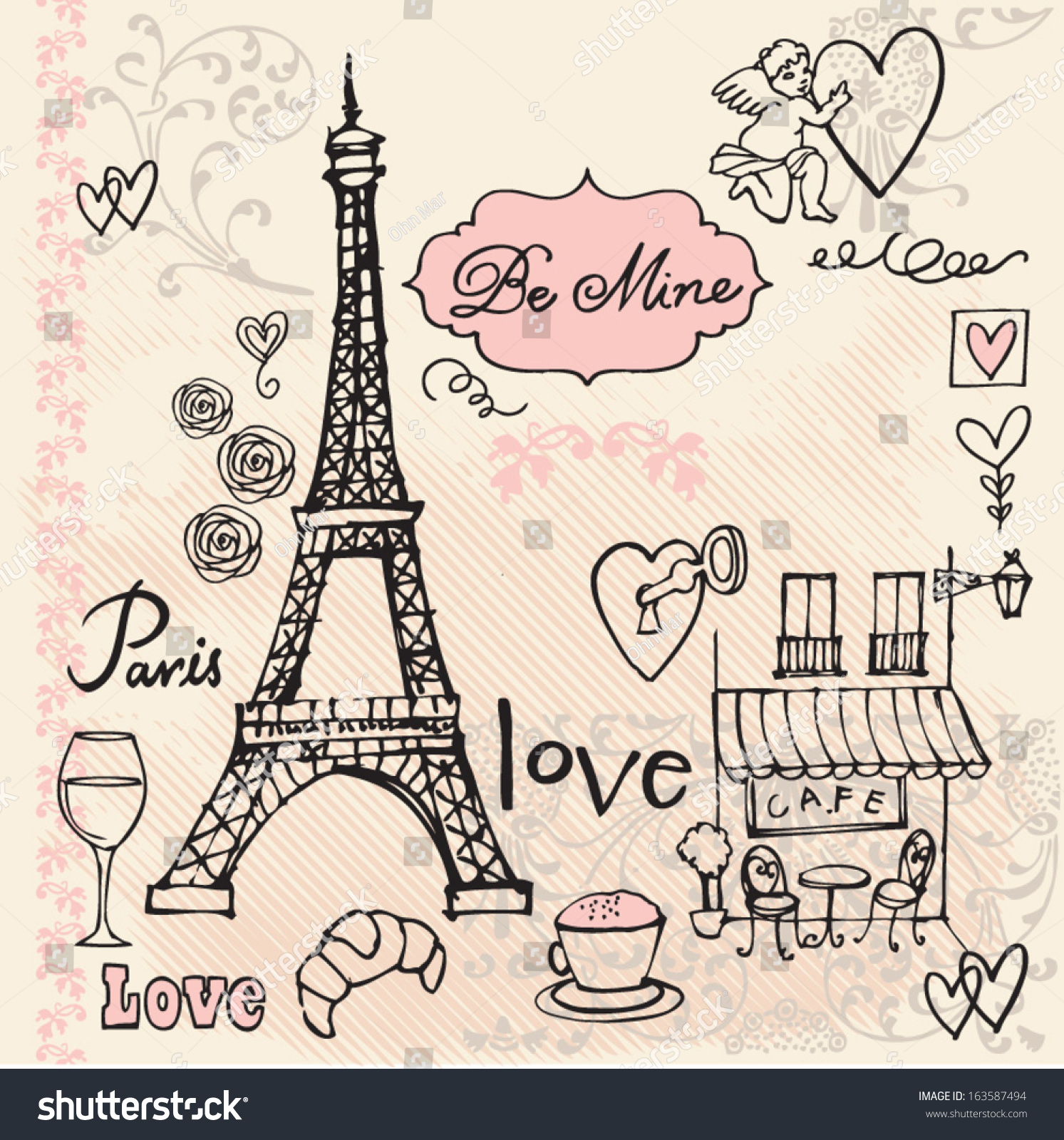 Detail Background Paris Lucu Nomer 5