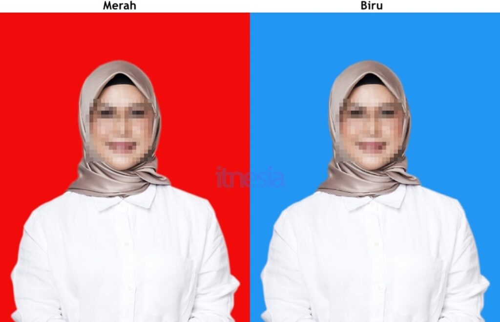 Detail Background Pas Foto Biru Nomer 47