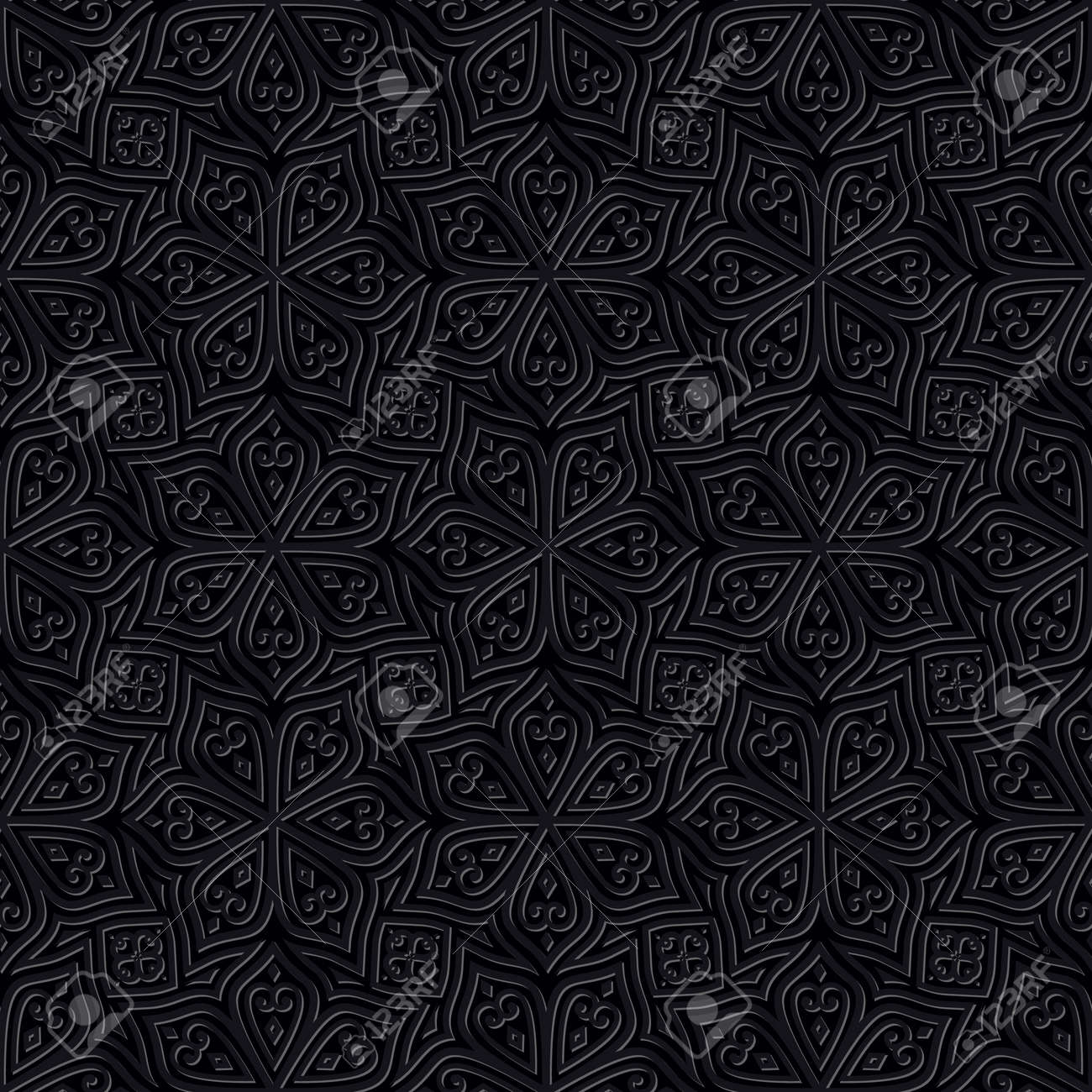 Detail Background Pattern Batik Nomer 12