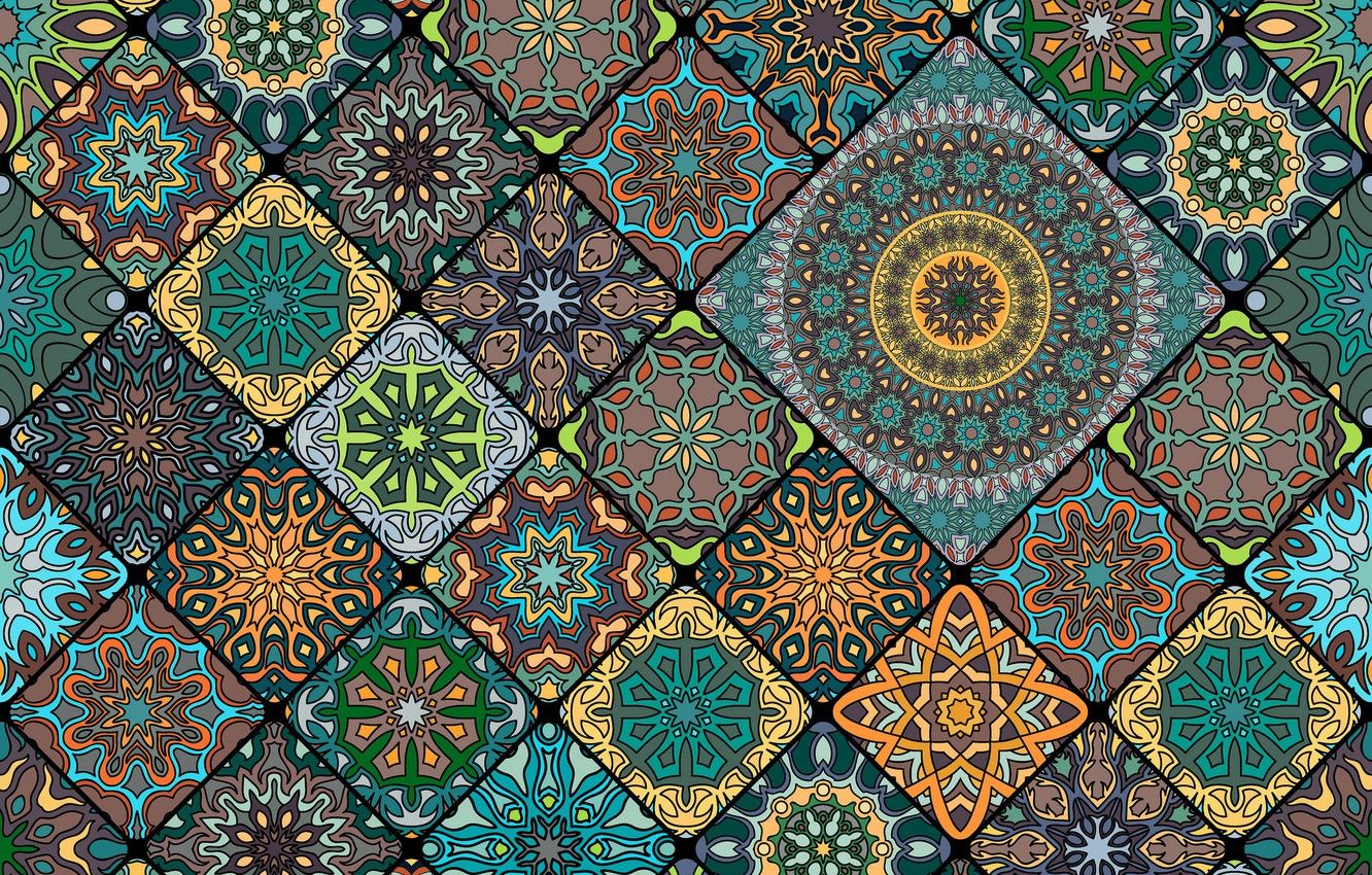 Detail Background Pattern Batik Nomer 10
