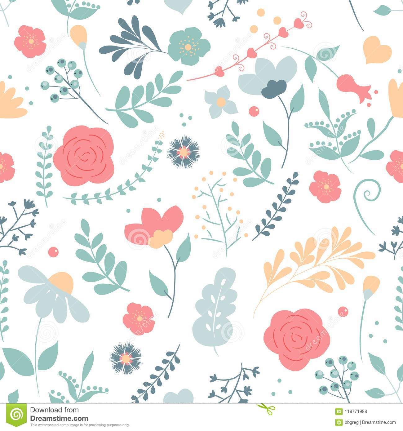 Detail Background Pattern Bunga Nomer 20