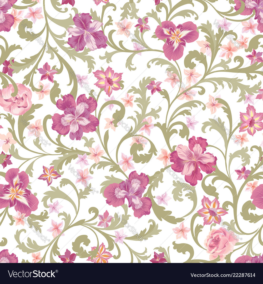 Detail Background Pattern Bunga Nomer 27