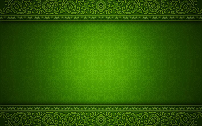 Detail Background Pattern Green Nomer 44
