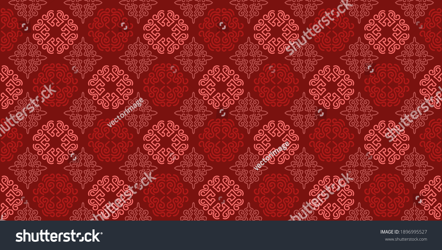 Detail Background Pattern Merah Nomer 19