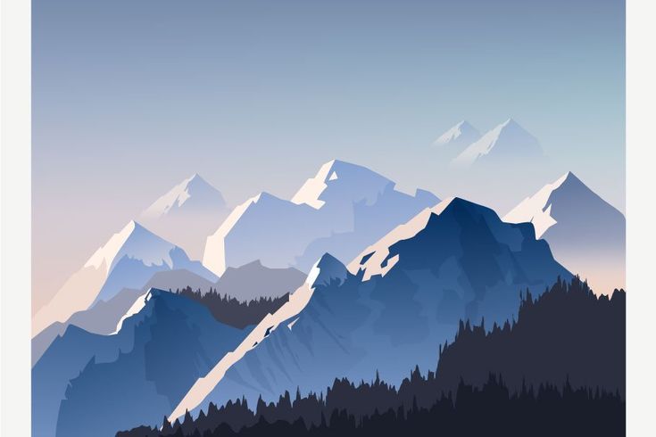 Detail Background Pegunungan Vector Nomer 17