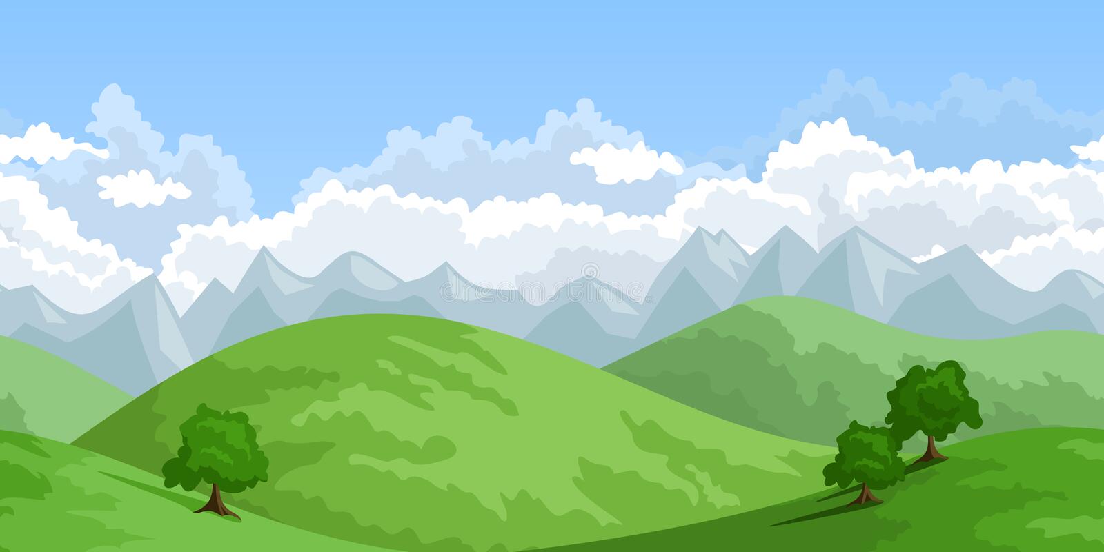 Detail Background Pegunungan Vector Nomer 27