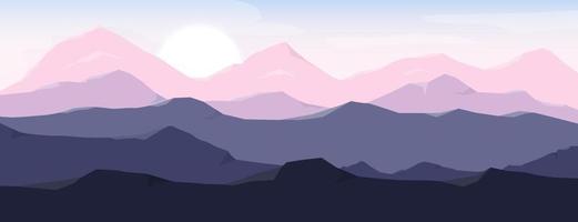 Detail Background Pegunungan Vector Nomer 7