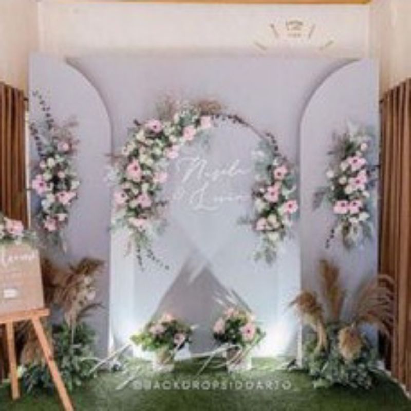 Detail Background Pelaminan Minimalis Nomer 13