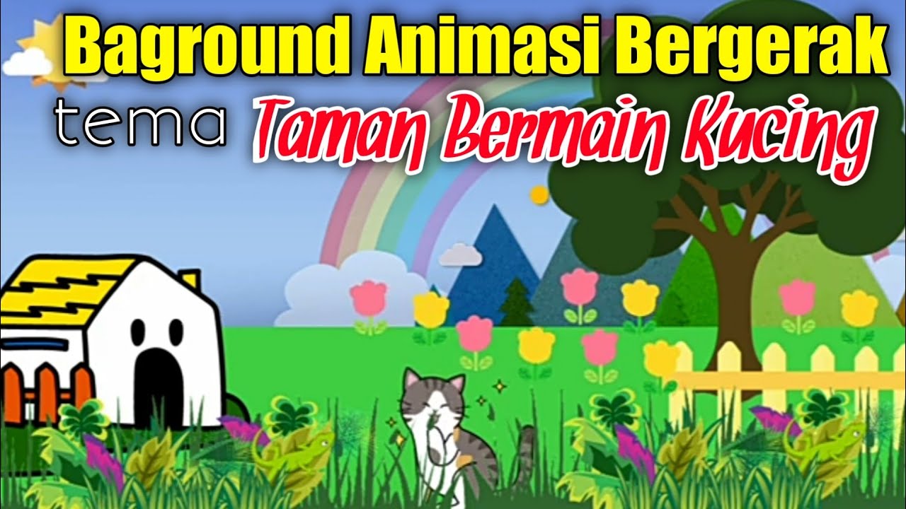 Detail Background Pelangi Animasi Nomer 42