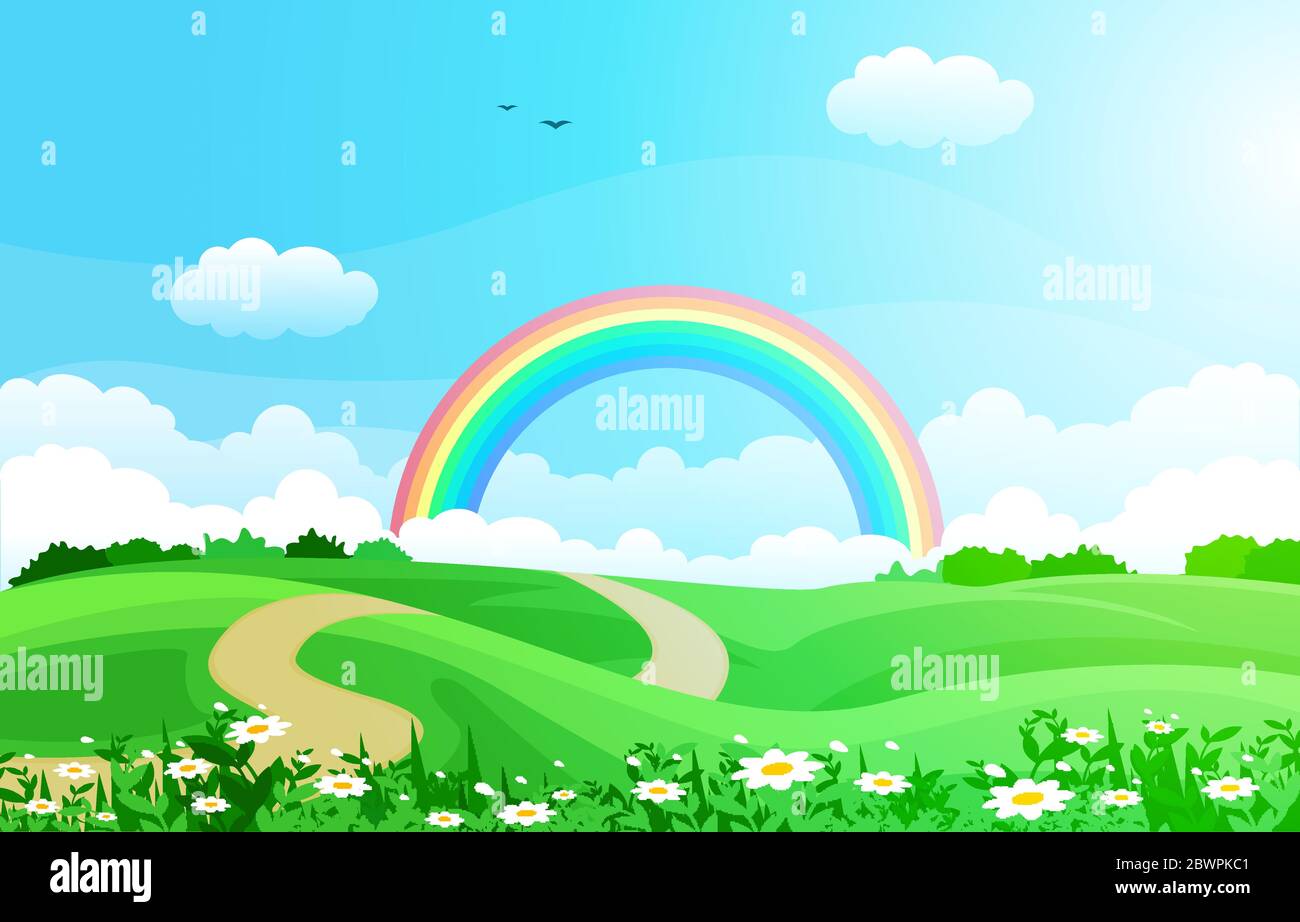 Detail Background Pelangi Vector Nomer 47