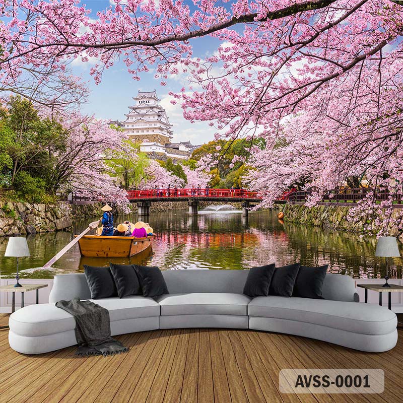 Detail Background Pemandangan Bunga Sakura Nomer 39