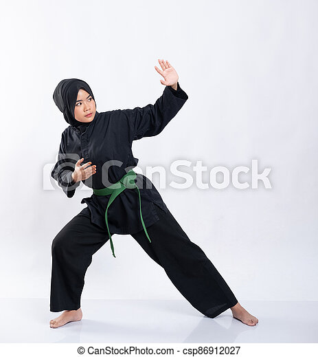 Detail Background Pencak Silat Nomer 13