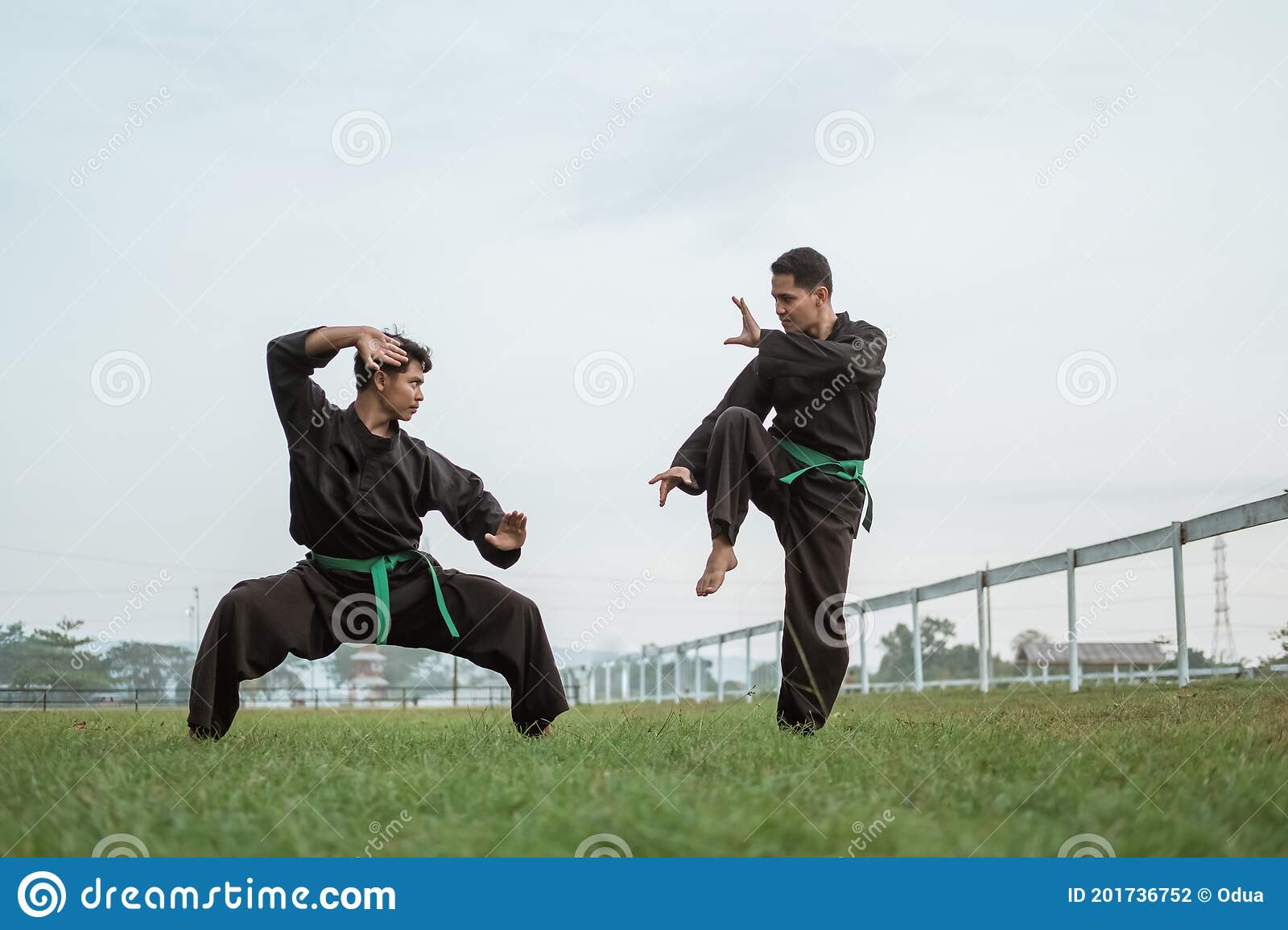 Detail Background Pencak Silat Nomer 17