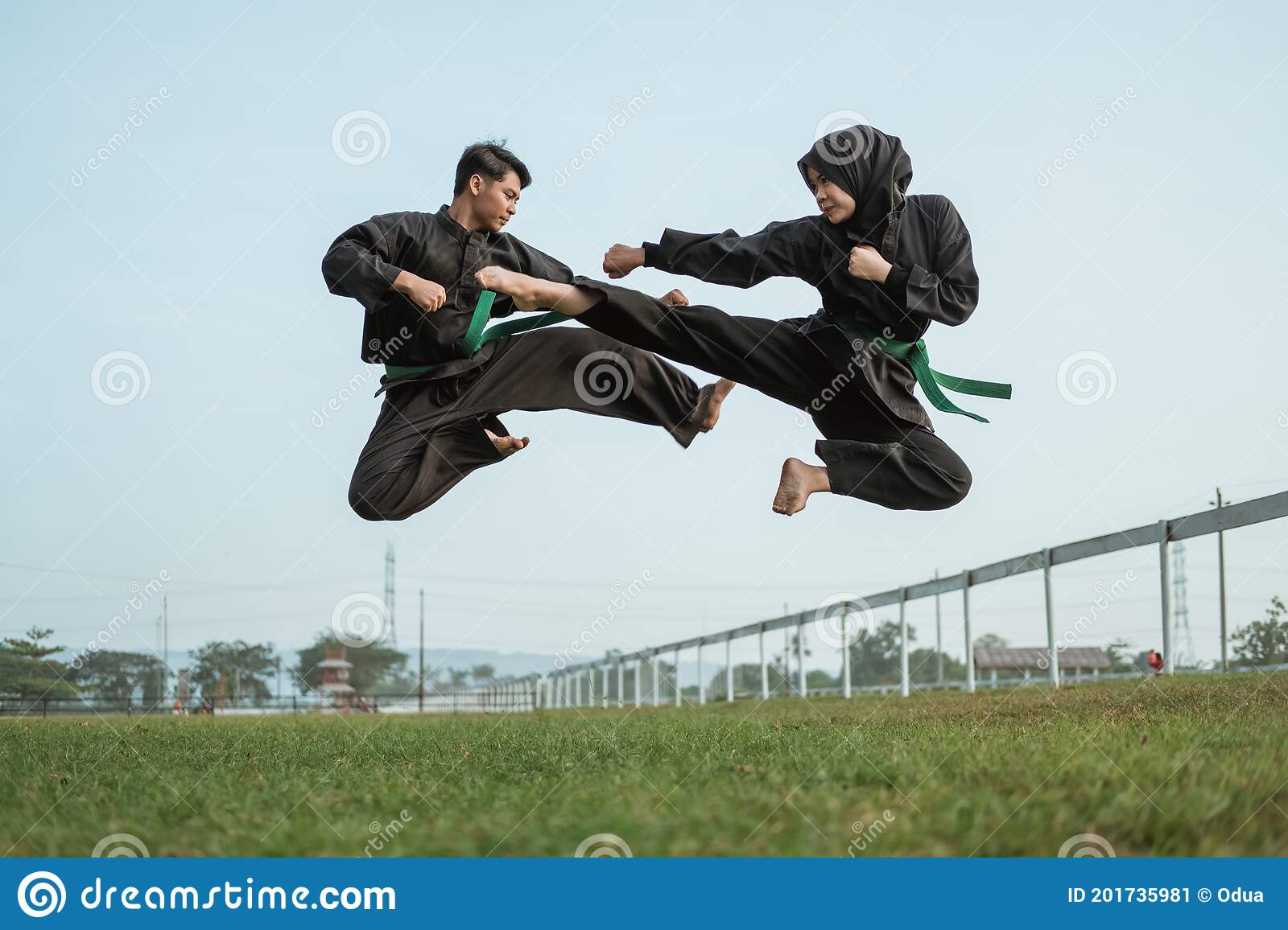 Detail Background Pencak Silat Nomer 8