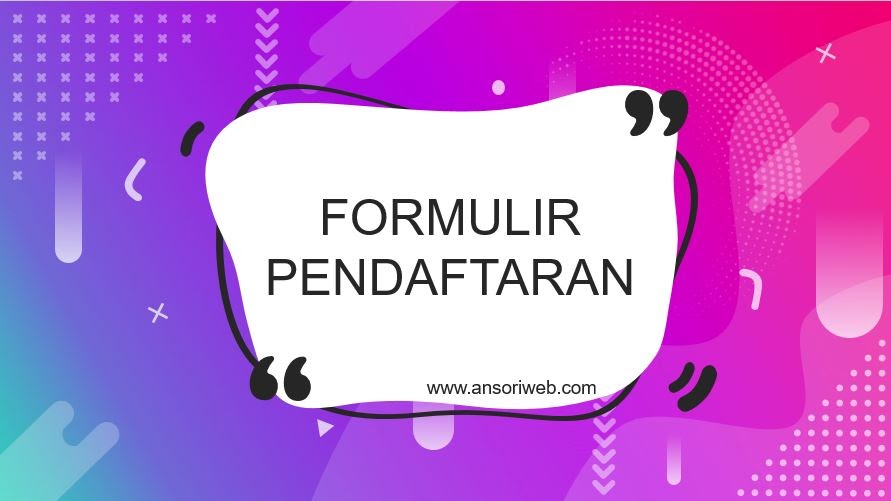 Detail Background Pendaftaran Nomer 8