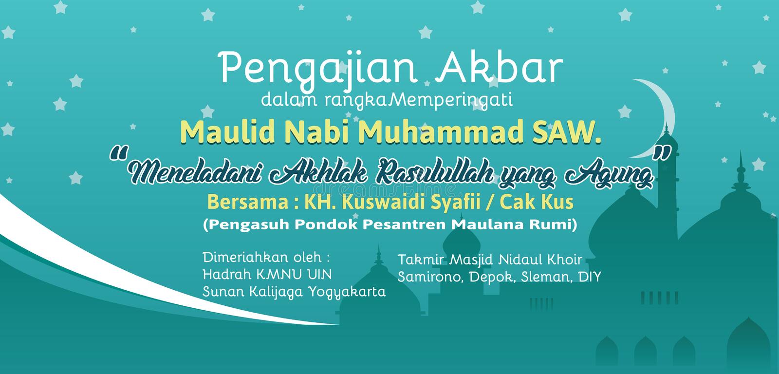 Detail Background Pengajian Akbar Nomer 4