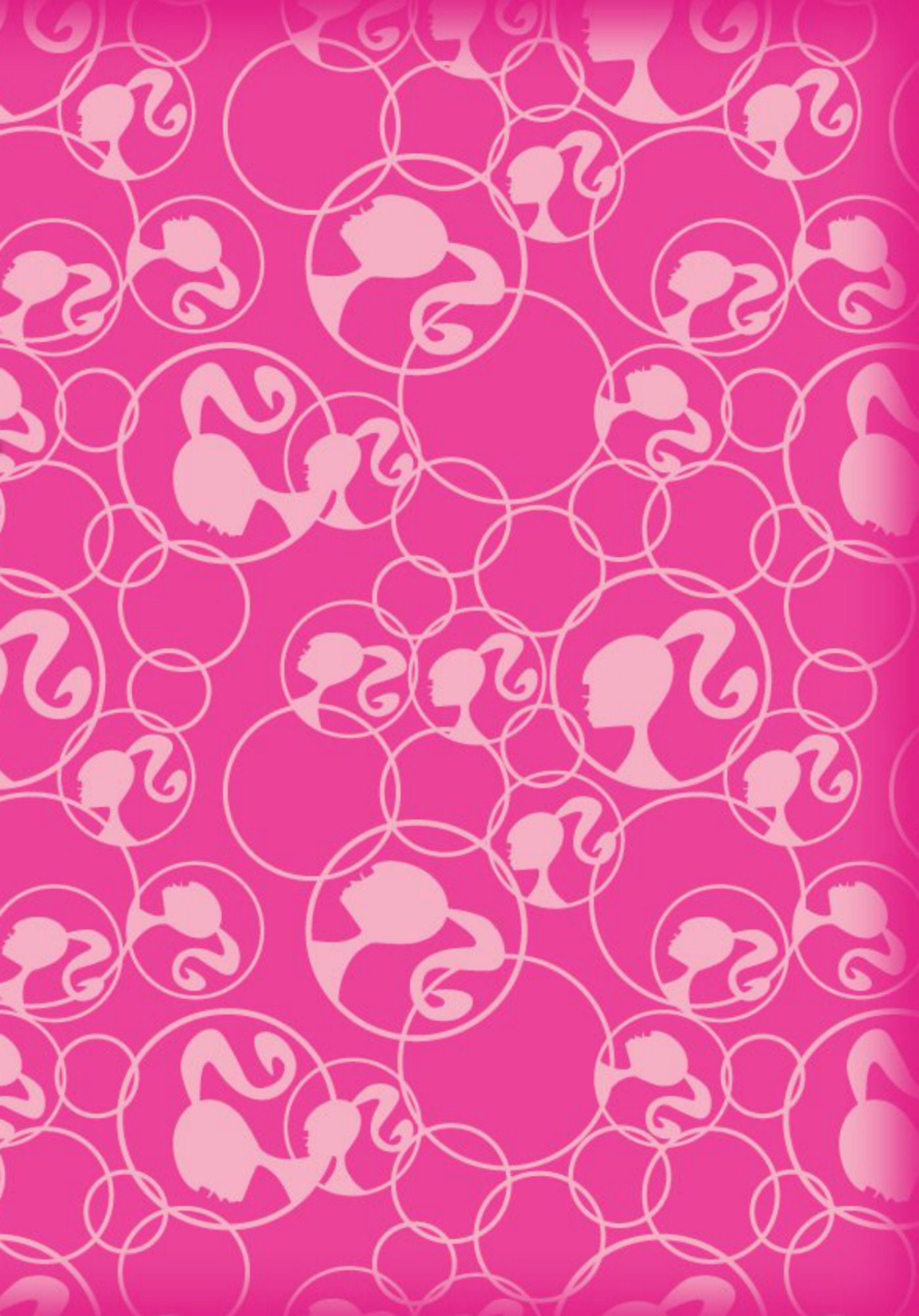 Detail Background Pink Barbie Nomer 13