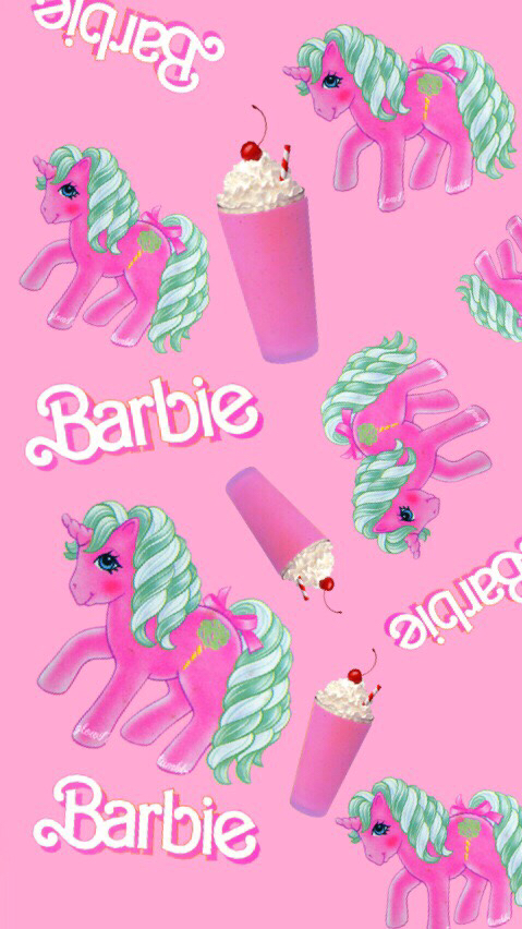 Detail Background Pink Barbie Nomer 47