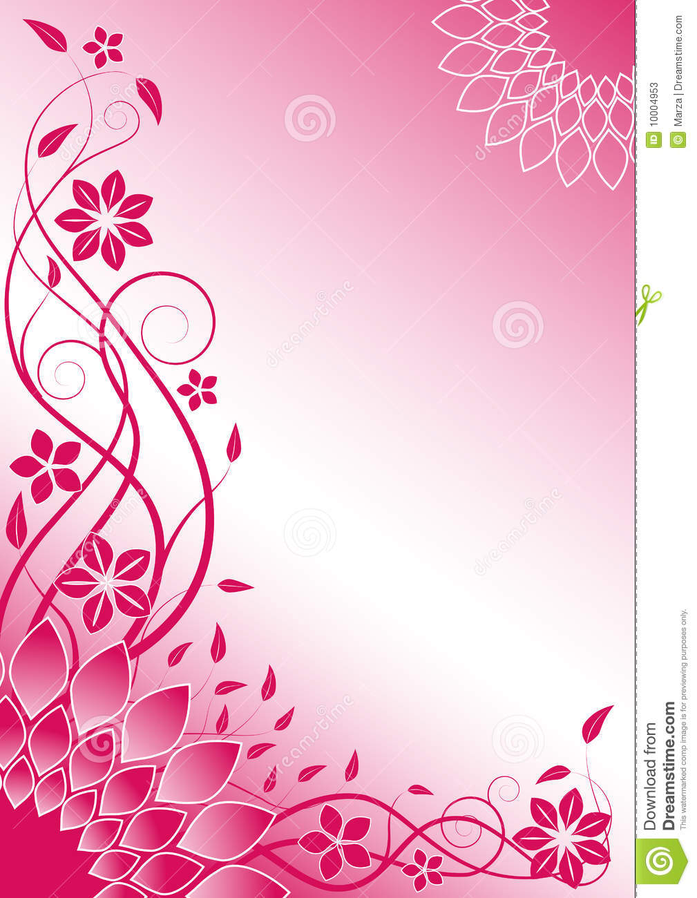 Detail Background Pink Floral Nomer 46