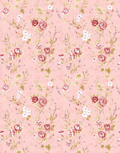 Detail Background Pink Floral Nomer 50