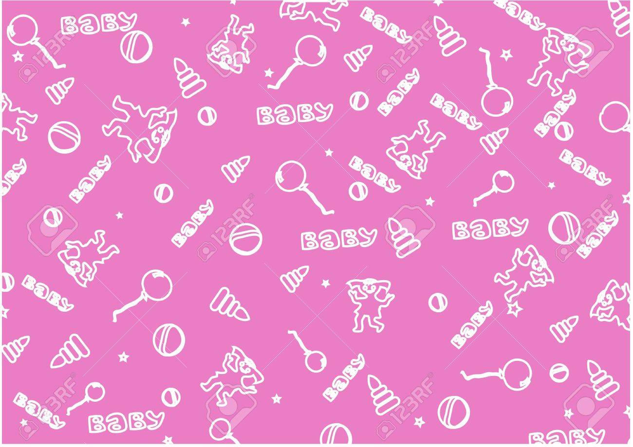 Detail Background Pink Kids Nomer 28