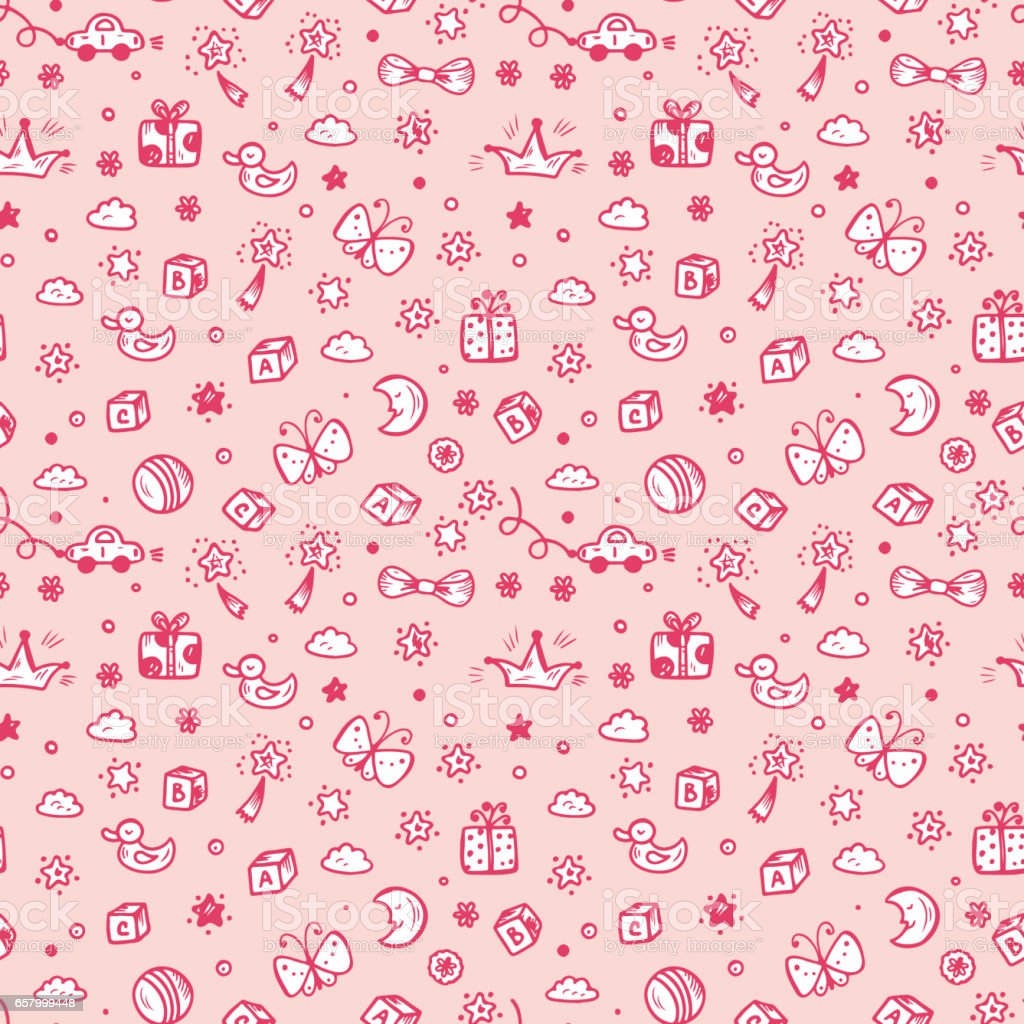 Detail Background Pink Kids Nomer 34