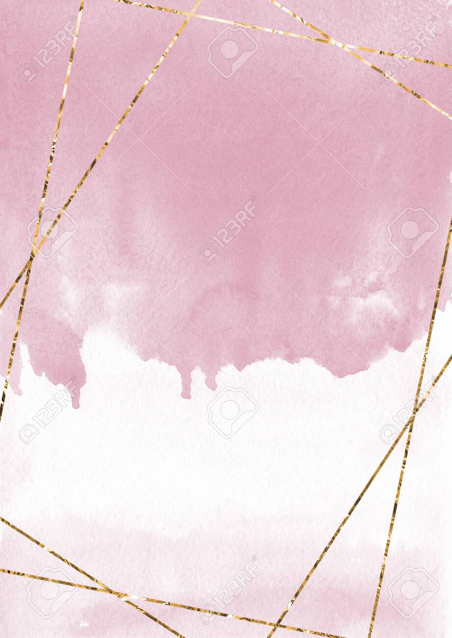 Detail Background Pink Watercolor Nomer 40