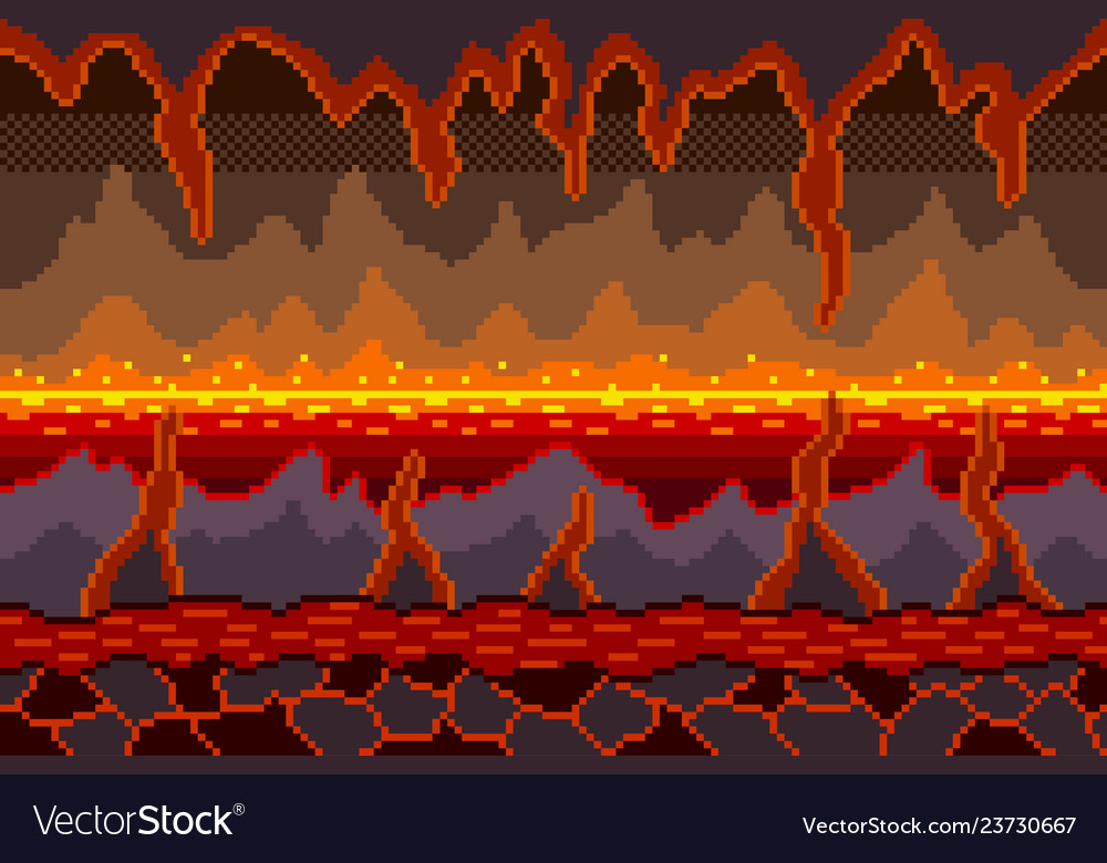 Detail Background Pixel Art Nomer 27