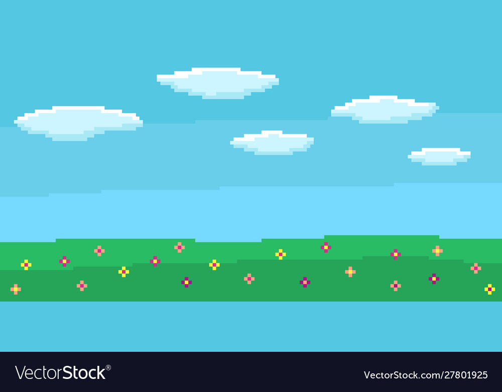 Detail Background Pixel Art Nomer 39