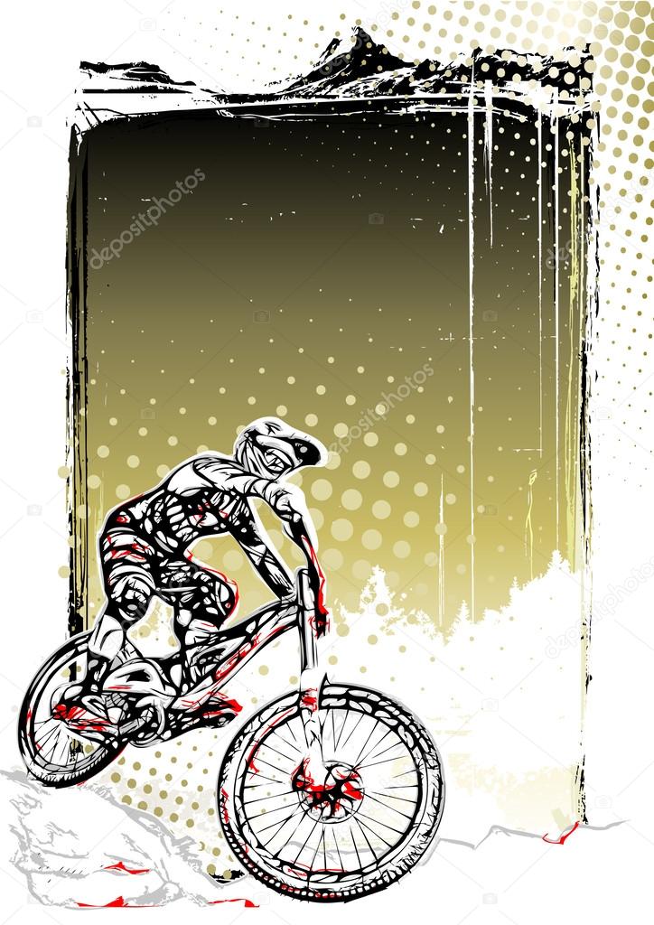 Detail Background Plakat Bikers Nomer 42