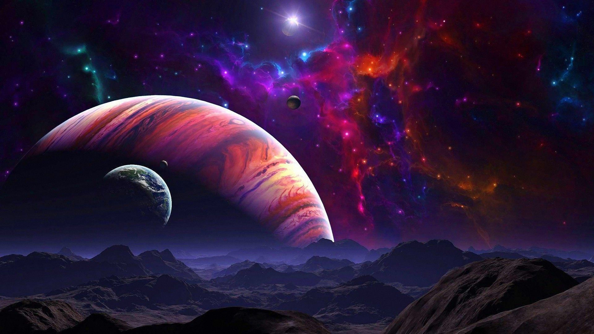 Detail Background Planet Hd Nomer 2