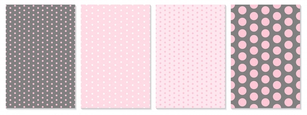 Detail Background Polkadot Pink Putih Nomer 36