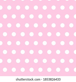 Detail Background Polkadot Pink Putih Nomer 48