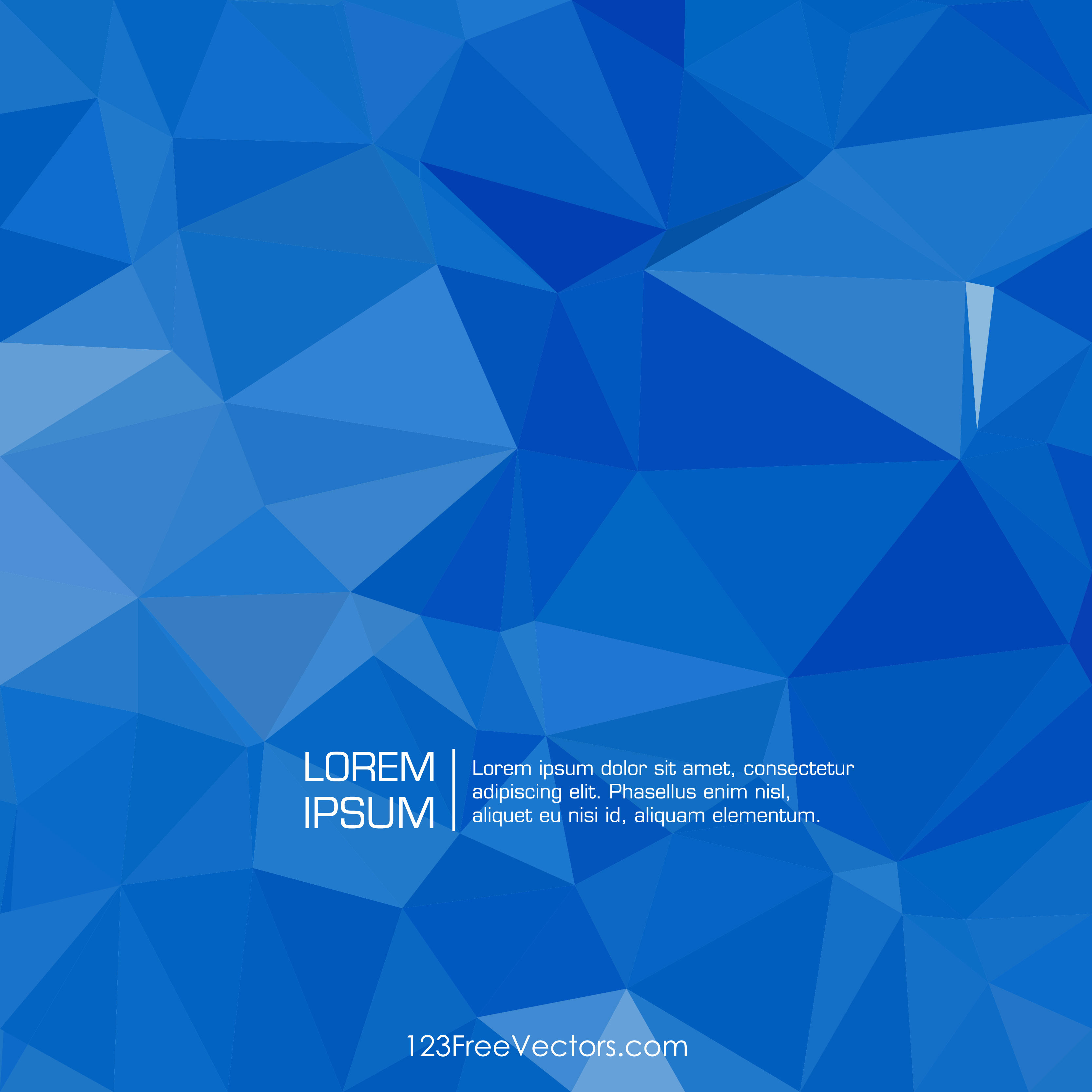 Detail Background Polygon Biru Nomer 8