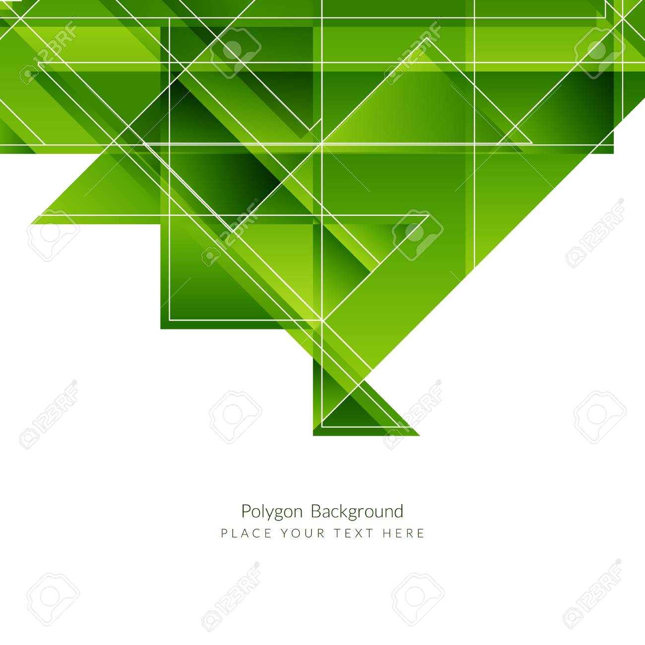 Detail Background Polygon Hijau Nomer 34