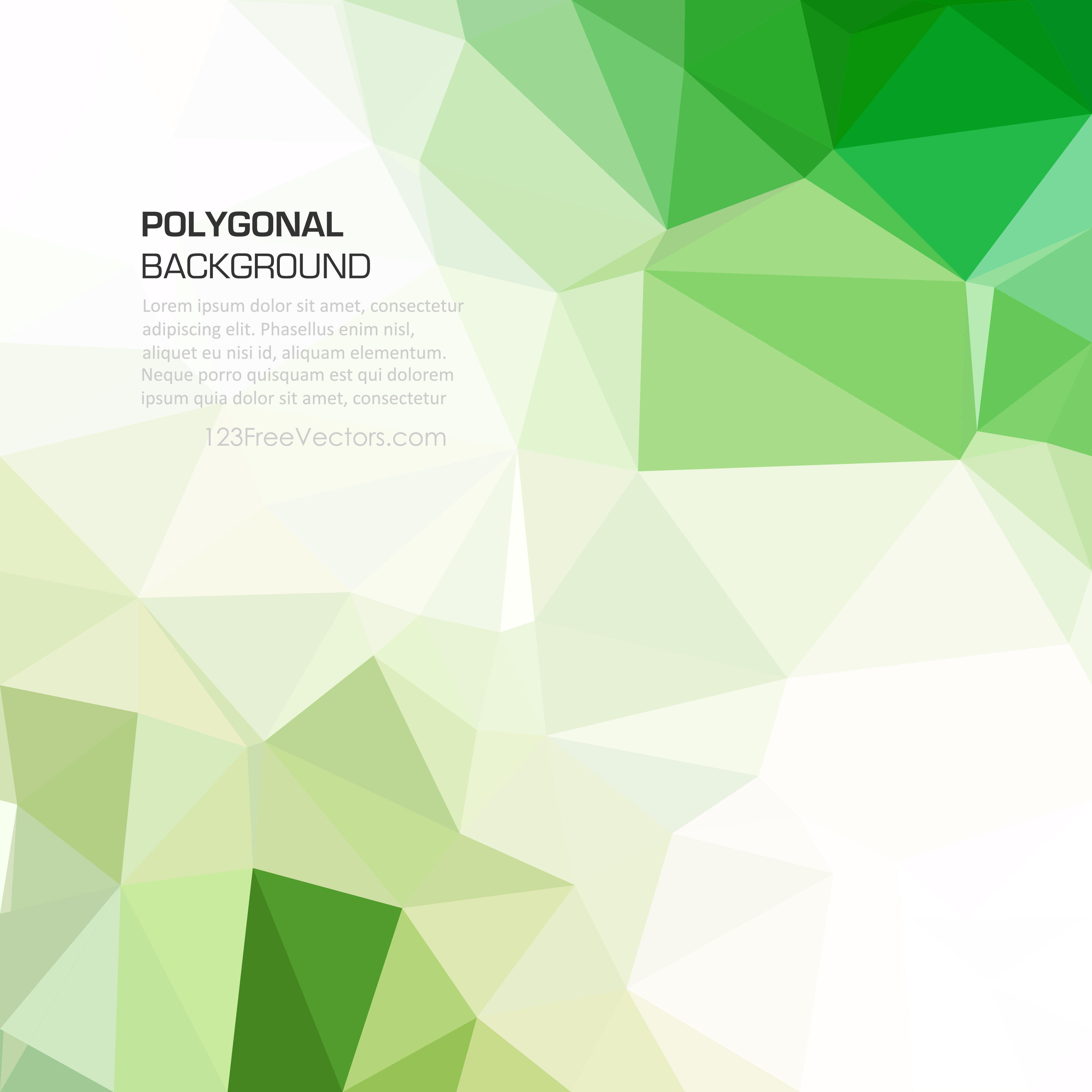 Detail Background Polygon Hijau Nomer 7