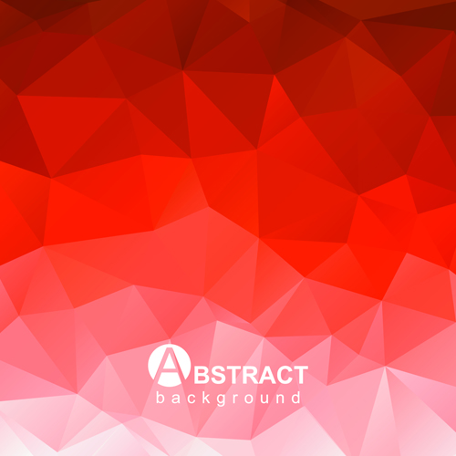Detail Background Polygon Merah Nomer 17