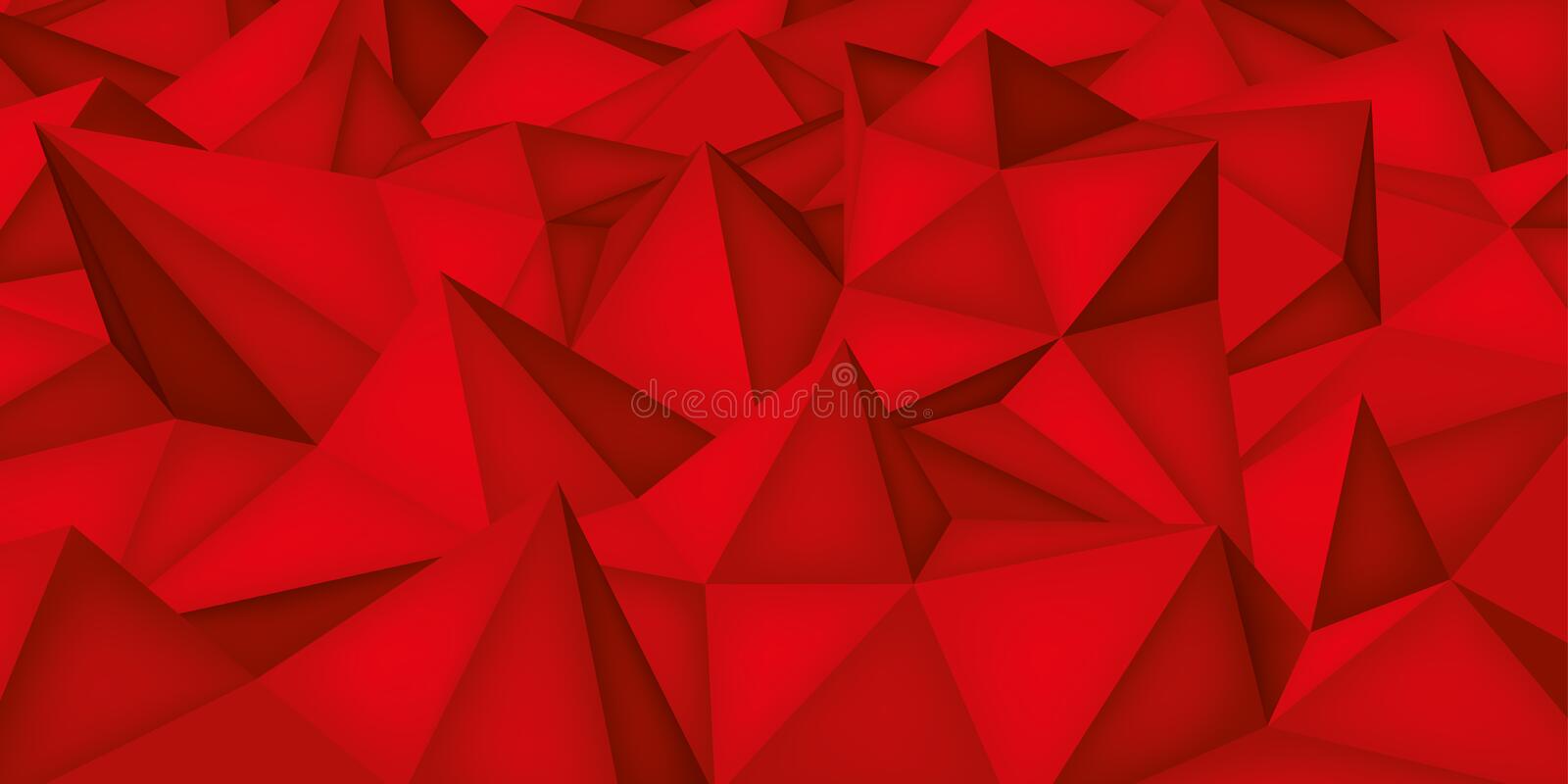 Detail Background Polygon Merah Nomer 42