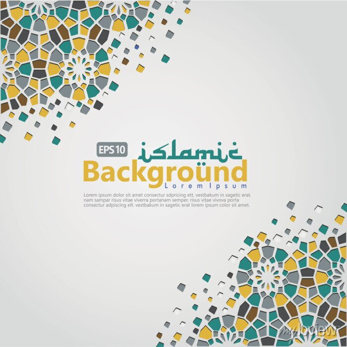 Detail Background Poster Islamic Nomer 33