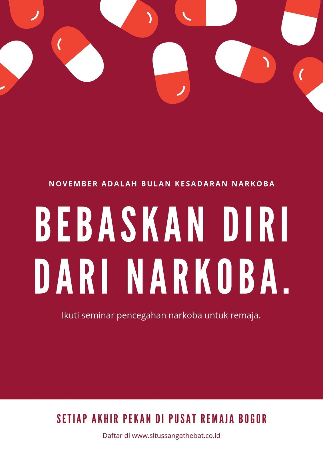 Detail Background Poster Narkoba Nomer 13