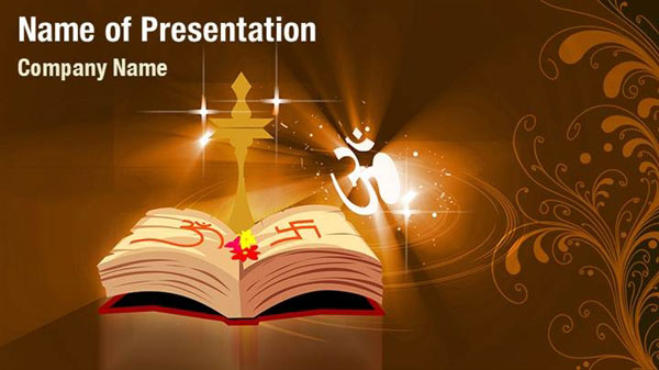 Detail Background Power Point Agama Hindu Nomer 12