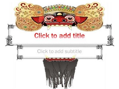 Detail Background Power Point Bali Nomer 2