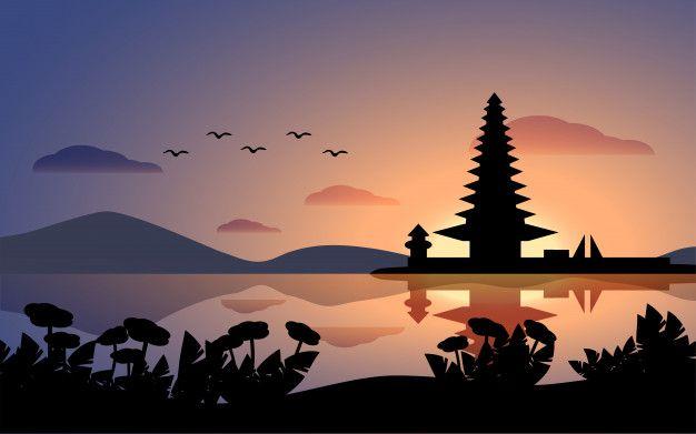 Detail Background Power Point Bali Nomer 30