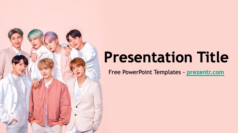 Background Power Point Bts - KibrisPDR