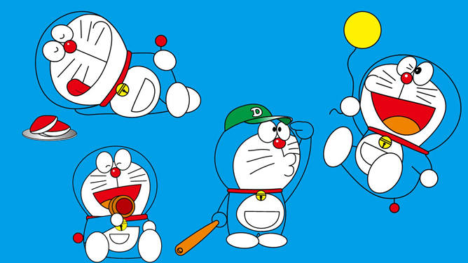 Detail Background Power Point Doraemon Nomer 40