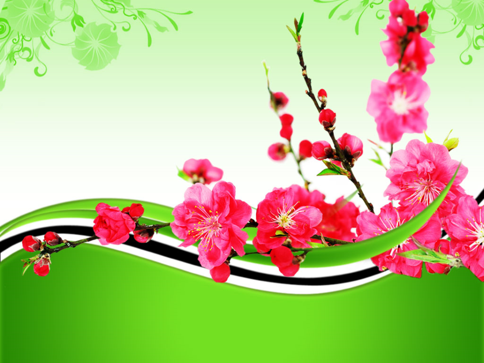 Detail Background Power Point Flower Nomer 45